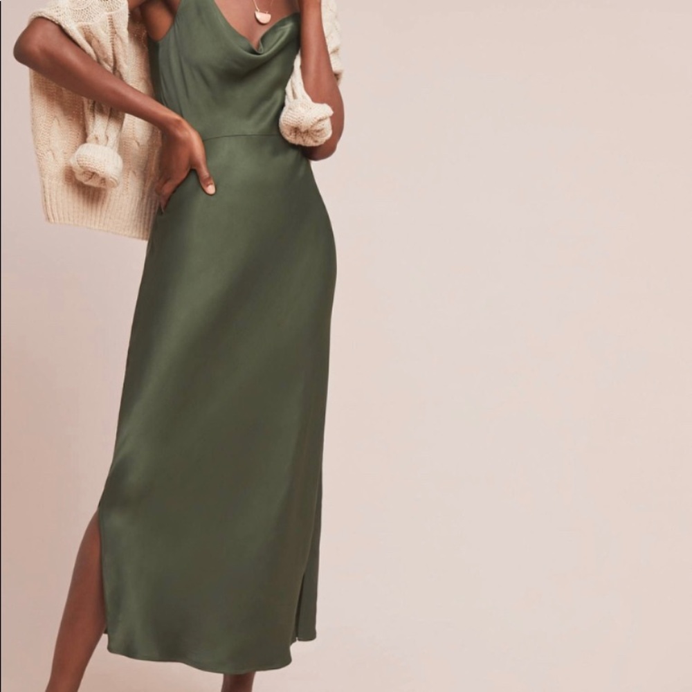 Elise Bias Slip Dress